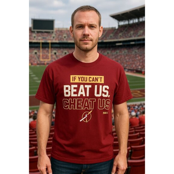 If You Can't Beat Us Cheat Us T-Shirt – Florida State Football Fan - Picture 4 of 4